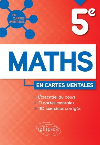 Maths en cartes mentales 5e  Edition 2023