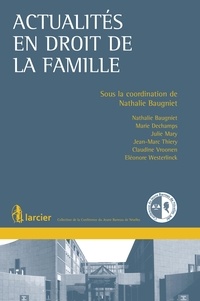 Nathalie Baugniet - Actualités en droit de la famille.
