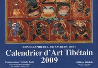 Nathalie Bazin - Calendrier d'Art Tibétain 2009 - Iconographie de l'art sacré du Tibet.