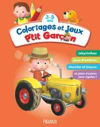 Coloriages et jeux P'tit Garçon