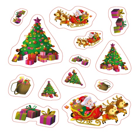 Gommettes Noel De Nathalie Belineau Album Livre Decitre