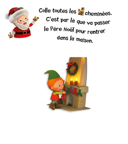 Gommettes Vive Noël !