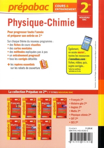 Physique-Chimie 2de  Edition 2019