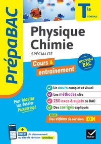 Téléchargement gratuit du livre de révélation Prépabac Physique-Chimie Tle générale (spécialité) - Bac 2024  - nouveau programme de Terminale