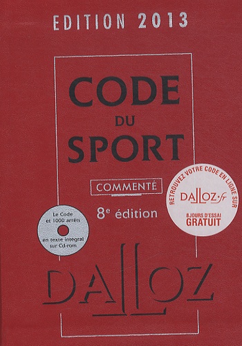 Nathalie Bourzat - Code du sport commenté. 1 Cédérom