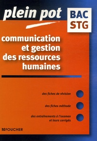 Nathalie Cansouline et Laurence Loux - Communication et gestion des ressources humaines bac STG.