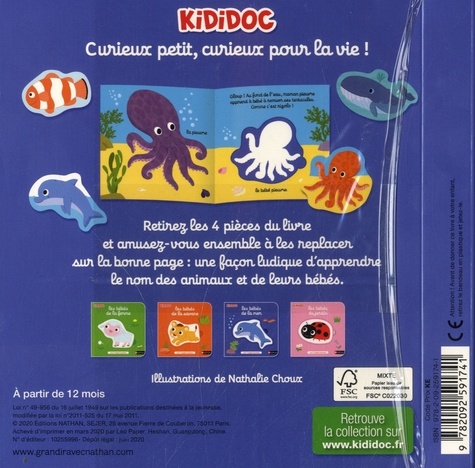 Les Bebes De La Mer De Nathalie Choux Album Livre Decitre