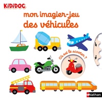 Nathalie Choux - Mon imagier-jeu des véhicules.