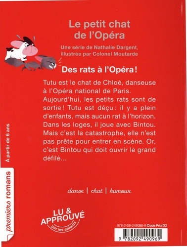 Le petit chat de l'Opéra  Des rats à l'Opéra !