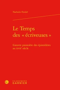 Le Temps des "écriveuses"