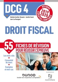 Téléchargement gratuit de livres audio pdf Droit fiscal DCG 4  - Fiches de révision par Nathalie Gonthier-Besacier, Jennifer Gasmi, Jean-Luc Rossignol PDF iBook PDB 9782100800308 (French Edition)