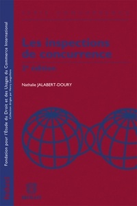 Nathalie Jalabert-Doury - Les inspections de concurrence.