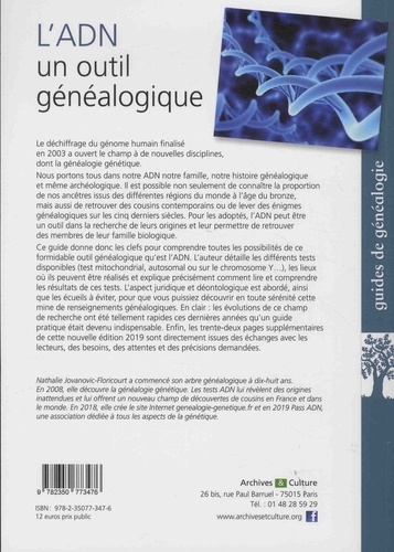 L'ADN, un outil généalogique 2e édition revue et augmentée