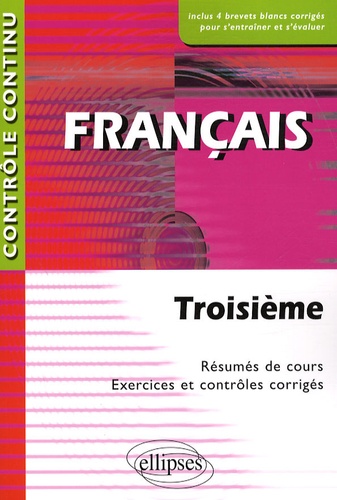 Français 3e Contrôle continu