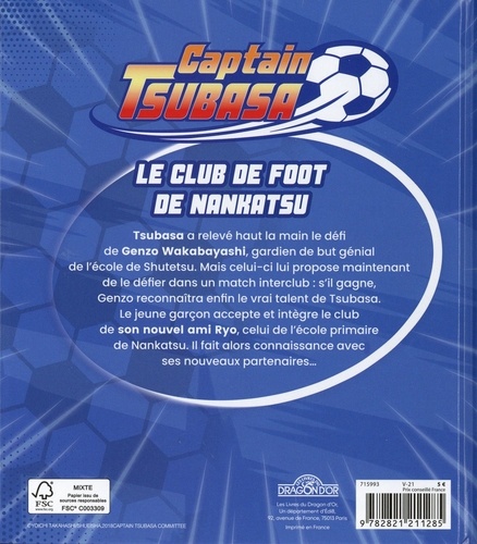 Captain Tsubasa Tome 2 Le club de foot de Nankatsu