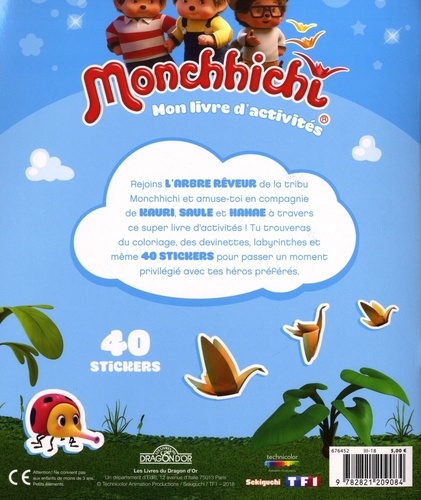 Mon livre d'activités Monchhichi