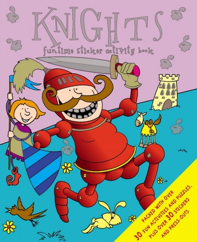 Nathalie Merluzzi - Knights - Funtime stickers activity book.