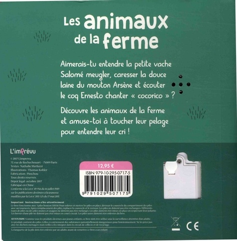 Les animaux de la ferme