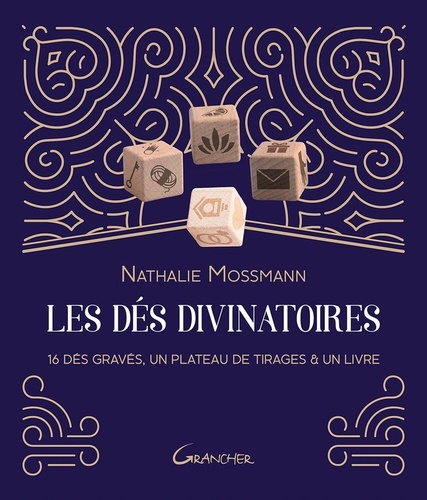 Les dés divinatoires. 16 dés gravés, un plateau de tirages & un livre