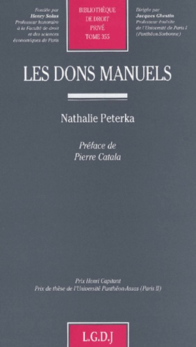 Nathalie Peterka - Les dons manuels.