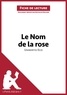 Nathalie Roland - Le nom de la rose d'Umberto Eco - Fiche de lecture.