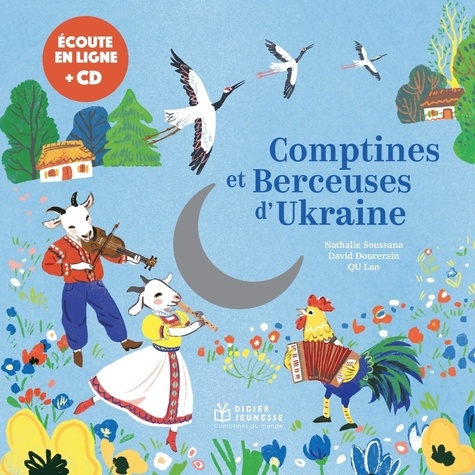 Comptines et berceuses d'Ukraine  avec 1 CD audio