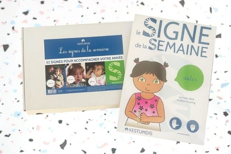 52 signes pour toute l'année. Coffret de 52 signes de la Langue des Signes Française pour accompagner toute l’année