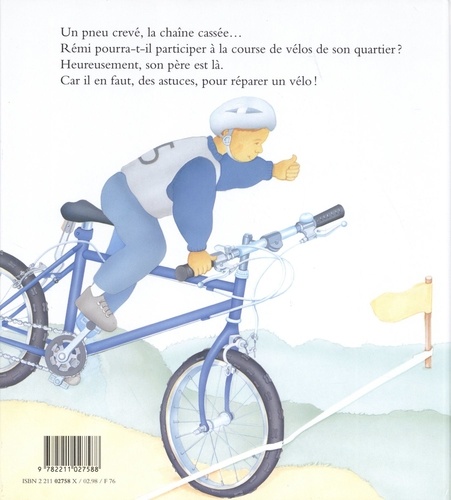 Rémi répare un vélo