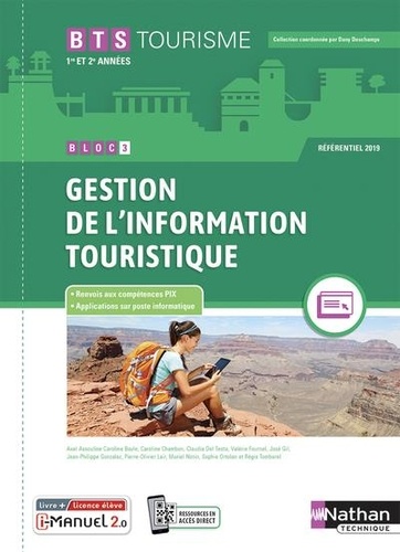 Bloc 3 Gestion de l'information touristique BTS Tourisme 1re et 2ème années  Edition 2021