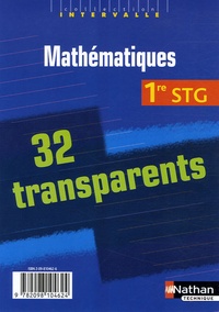  Nathan - Mathématiques 1e STG - Transparents professeur.