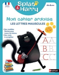  Nathan - Mon cahier ardoise Splat & Harry - Les lettres majuscules.