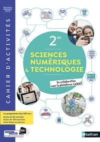 Nathan - Sciences numérique et technologiques 2de - Cahier d'activité.