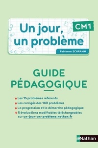  Nathan - Un jour, un problème CM1 - Guide pédagogique + Cahier élève PCF.