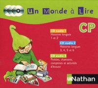  Nathan - Un monde à lire CP. 3 CD audio
