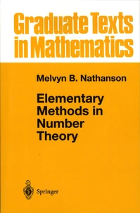 Elementary Methods in Number Theory