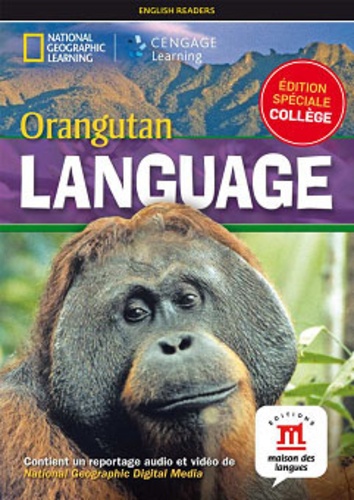  National Geographic - Orangutan language - Niveau A2-B1. 1 DVD