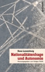 Nationaliätenfrage und Autonomie