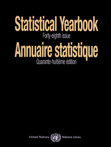  Nations Unies - Annuaire statistique 2001 - Département des affaires économiques et sociales.