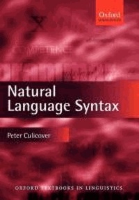 Natural Language Syntax.