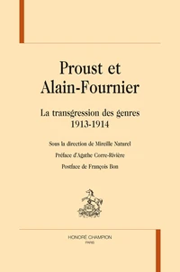 Proust et Alain Fournier