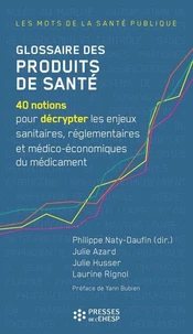 Glossaire des produits de santé