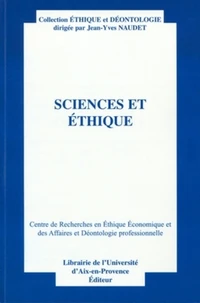 Sciences et éthique