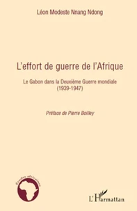 L'effort de guerre de l'Afrique