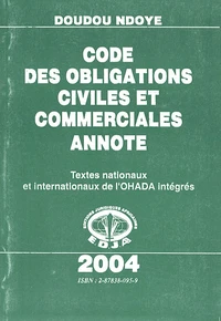 Code des obligations civiles et commerciales annoté
