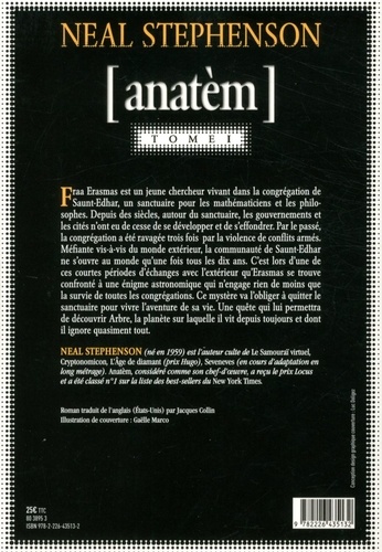Anatèm Tome 1 Anathem