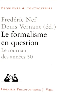 Le formalisme en question