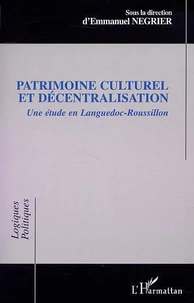 Patrimoine culturel et décentralisation