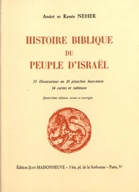 Histoire biblique du peuple d'Israël