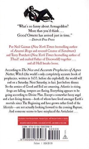 Good Omens. The Nice and Accurate Prophecies of Agnes Nutter, Witch
