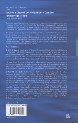 Advances in Diagnosis and Management of Cutaneous Adverse Drug Reactions. Current and Future Trends